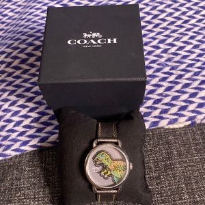 Delancy Coach Swarovski watch